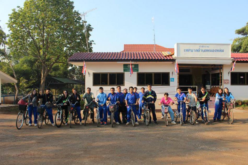 กิจกรรม ปั่นจักรยานสานรักษ์ เพื่อสุขภาพ เที่ยวหน่องหล่ม