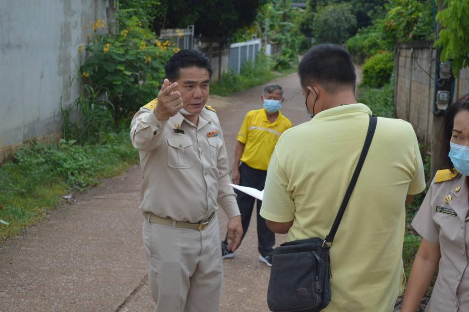 ลงพื้นที่ตรวจสอบถนนภายในตำบลหนองหล่ม