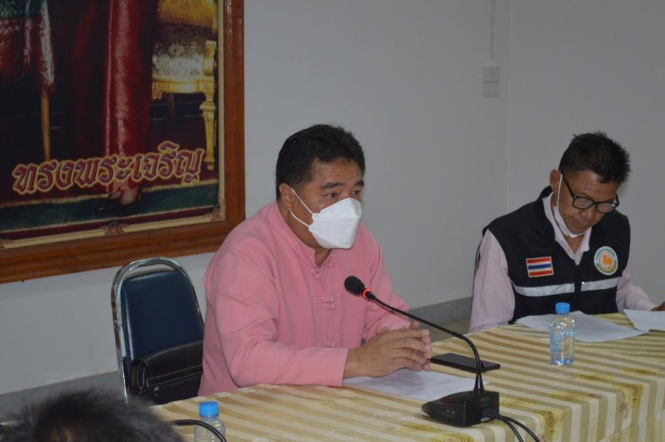 ประชุมหารือแนวทางการจัดทำแนวเขตที่ดินทับซ้อนของตำบลหนองหล่มและตำบลบ้านถ้ำ